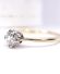 Antiker englischer Art Deco Ring 0.70ct Diamant Solit�r 750 Gelbgold B4441