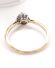 Antiker englischer Art Deco Ring 0.70ct Diamant Solit�r 750 Gelbgold B4441