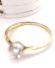 Antiker englischer Art Deco Ring 0.70ct Diamant Solit�r 750 Gelbgold B4441