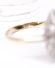Wunderbarer antiker Art Deco Ring mit Diamanten 585 Gelbgold + Platin B4454