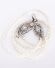 Art Deco Flussperlen Armband 585 Gold + Platin Schliesse mit Brillanten B3389