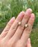 Antike Art Deco Ohrringe mit Perlen 585/000 Gelbgold B�gel B4450