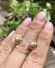 Antike Art Deco Ohrringe mit Perlen 585/000 Gelbgold B�gel B4450