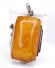 Antiker grosser Art Deco Anh�nger 835 Silber mit Butterscotch Bernstein B4458