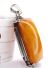 Antiker grosser Art Deco Anh�nger 835 Silber mit Butterscotch Bernstein B4458
