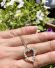 Sehr h�bscher vintage Herz Anh�nger aus 585/000 Gelbgold Edel-Opal B4463