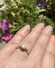 Edler vintage Ring mit 0.33ct Solit�r Brillant aus 375/000 Gelbgold B4470