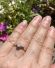 Edler vintage Ring mit 0.33ct Solit�r Brillant aus 375/000 Gelbgold B4470