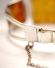 Breites Modernist Bernstein Armband aus 925/000 Silber B4461