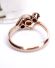Antiker englischer Ring aus 375/000 Rotgold mit Opal und Granat B4465