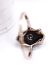 Antiker Art Deco Ring mit Diamanten + Onyx 585 Gelbgold Silber , Wien B4473