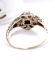 Antiker Ring der Neorenaissance ca. 1860 aus 14ct Gelbgold und Silber B4447