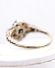 Antiker Ring der Neorenaissance ca. 1860 aus 14ct Gelbgold und Silber B4447