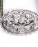 Antike sch�ne Jugendstil Brosche aus 850/000 Silber um 1900 mit Rosen B4485