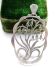 Antiker grosser Anh�nger aus Silber um 1900 mit Schneegl�ckchen B4484