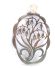 Antiker grosser Anh�nger aus Silber um 1900 mit Schneegl�ckchen B4484