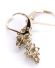 Sch�ne vintage Ohrh�nger aus 375/000 Gelbgold mit Aquamarin B4490