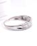 Edler vintage Band - Ring mit 0.50ct Diamanten aus 750/000 Weissgold B4493