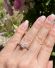 Wundersch�ner Ring mit 0.50ct Diamanten aus 585/000 Weissgold B4491