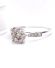 Edler vintage Ring mit 0.50ct Brillanten aus 750/000 Weissgold B4495