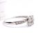 Edler vintage Ring mit 0.50ct Brillanten aus 750/000 Weissgold B4495