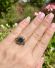 Stattlicher vintage Ring aus 333/000 Gelbgold mit gr�nem Turmalin B4498