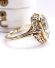 Edler antiker Ring aus 585/000 Gelbgold um 1900 mit 5.60ct Aquamarin B4497