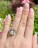 Edler antiker Ring aus 585/000 Gelbgold um 1900 mit 5.60ct Aquamarin B4497