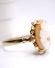 Wunderbarer schwerer vintage Ring mit Kamee in 585/000 Gelbgold B4507