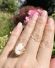 Wunderbarer schwerer vintage Ring mit Kamee in 585/000 Gelbgold B4507
