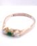 Edler antiker Ring aus 585/000 Gelbgold um 1900 mit Smaragd + Diamanten B4499
