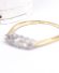 Edler antiker Art Deco Ring mit 0.17ct Diamanten 750 Gelbgold + Platin B4517