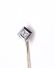 Art Deco Revers Nadel 585 Gelbgold + Platin mit 0.05ct Brillant im Etui B4528