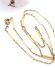 Antike englische Art Deco Collier Kette aus 9ct Gelbgold um 1920 B4532