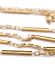 Antike englische Art Deco Collier Kette aus 9ct Gelbgold um 1920 B4532