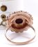 Antiker Ring um 1900 aus 585/000 Rotgold mit b�hmischen Granaten B4545