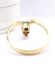Edler vintage Ring mit Smaragd und Brillanten aus 585/000 Gelbgold B4536