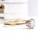 Klassiker: Englischer 750/000 Gelbgold Ring mit 0.45ct Brillanten B4530