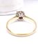 Klassiker: Englischer 750/000 Gelbgold Ring mit 0.45ct Brillanten B4530