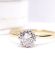 Klassiker: Englischer 750/000 Gelbgold Ring mit 0.45ct Brillanten B4530