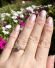 Klassiker: Englischer 750/000 Gelbgold Ring mit 0.45ct Brillanten B4530